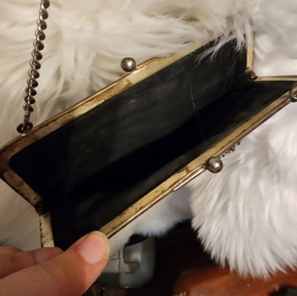 Vintage very beaded Deco‎ evening bag - Picture 7 of 14